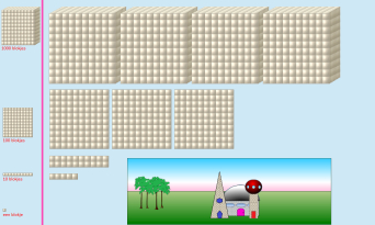Dit spel is een onderdeel van het programma Sommenplaneet. Ga naar de downloadpagina om Sommenplaneet te downloaden.