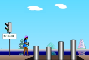 Dit spel is een onderdeel van het programma Sommenplaneet. Ga naar de downloadpagina om Sommenplaneet te downloaden.