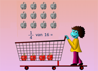 Nieuw: breuk als deel van een geheel getal